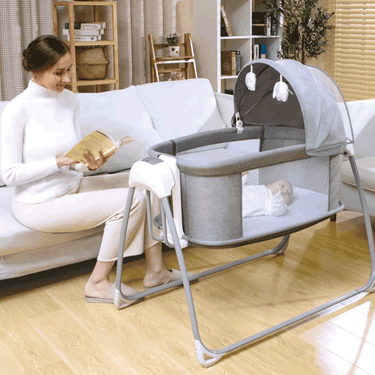 MASTELA DELUX 4 IN 1 BASSINET ELECTRIC SWING & BED